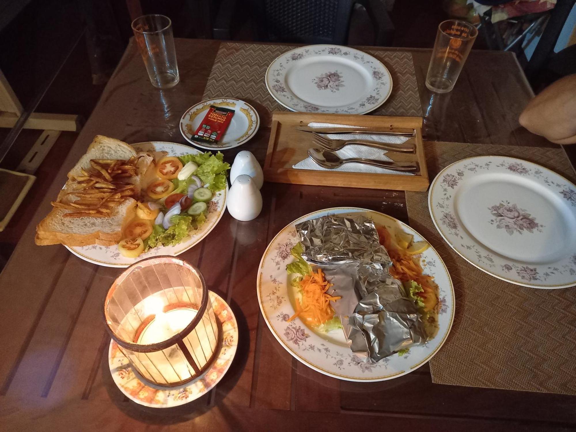 Silent Peacock Villa And Peacock Cafe تانجالي المظهر الخارجي الصورة